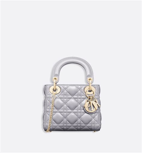 gray dior mini|lady Dior mini tote.